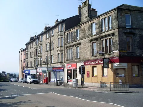 Tenements on Kilbowie Road, Clydebank