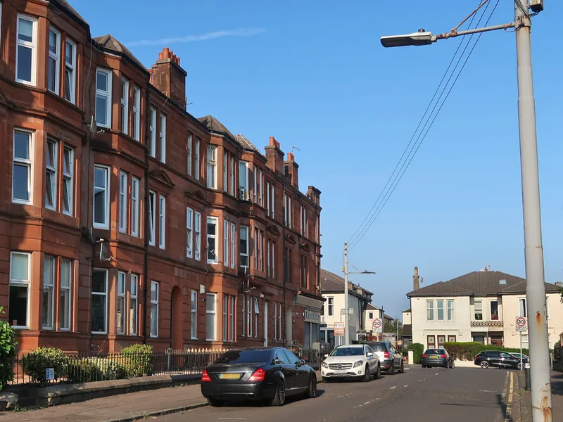 Tenement building on Johnstone Drive, Rutherglen
